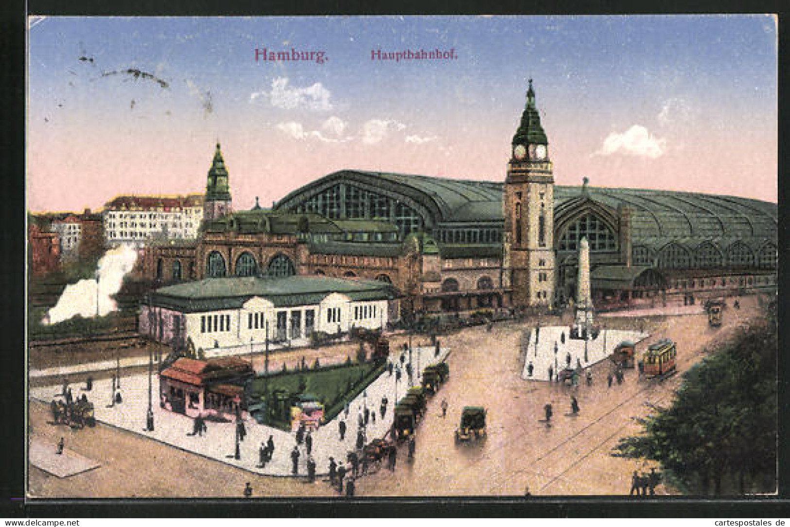 AK Hamburg-St.Georg, Hauptbahnhof  - Mitte