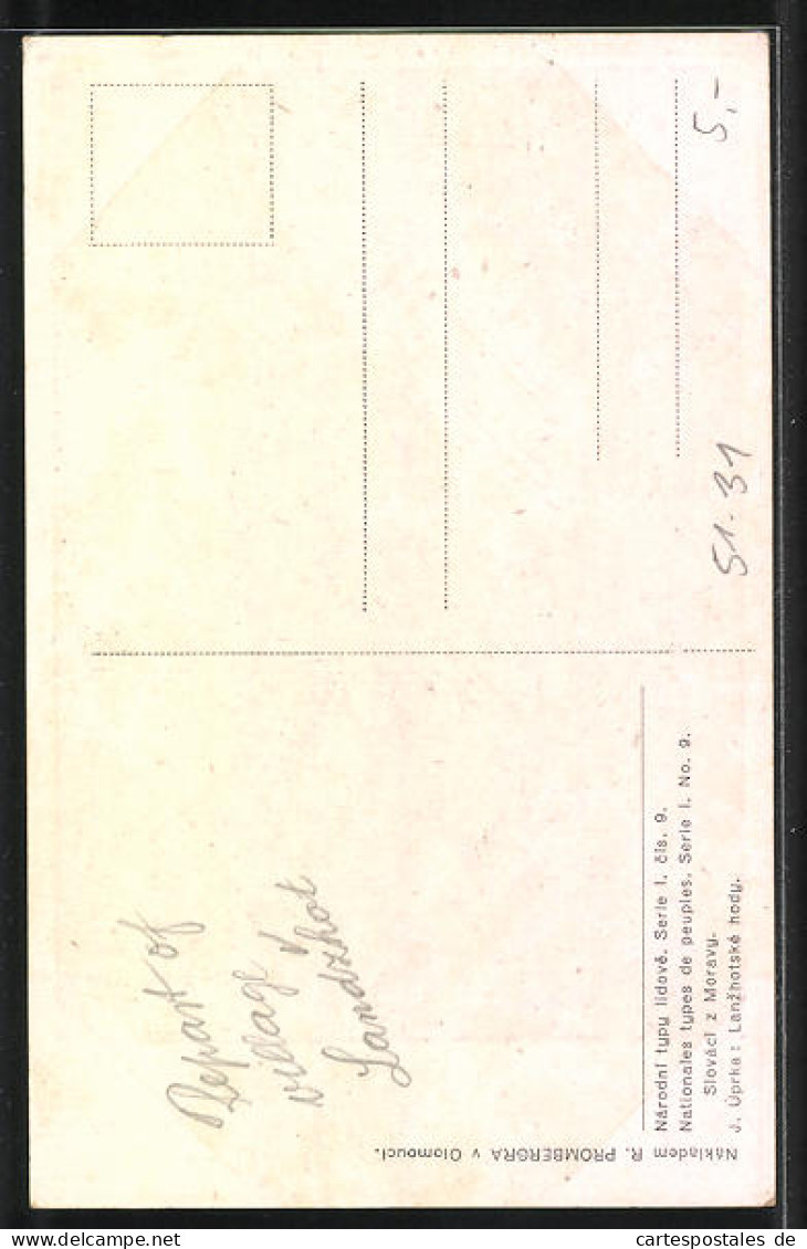 Künstler-AK Tschechien, Volksfeststimmung In Trachten  - Zonder Classificatie