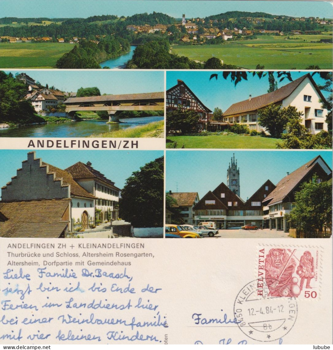 Andelfingen - Multivue  (5 Bilder)        Ca. 1980 - Andelfingen