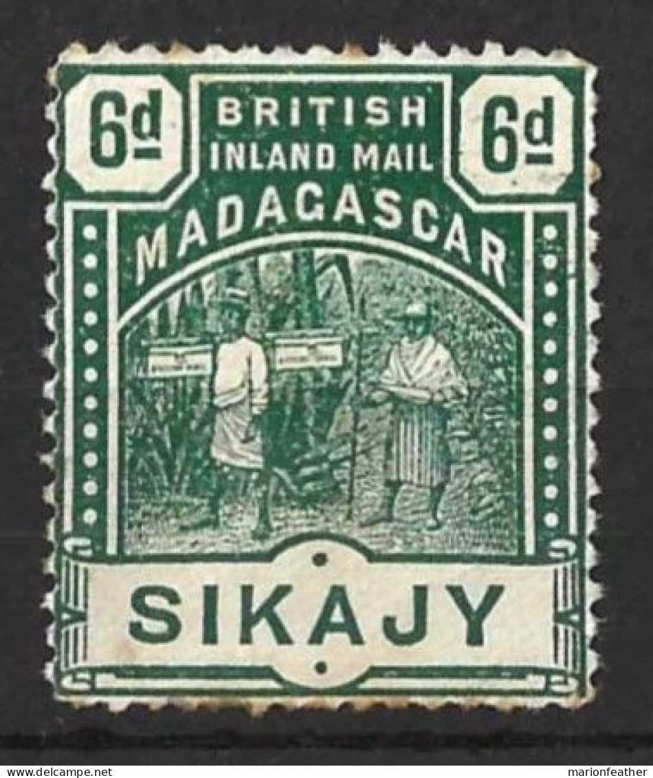 MADAGASCAR....." 1895...".....6d.......SG59..........UNUSED.... - Unused Stamps