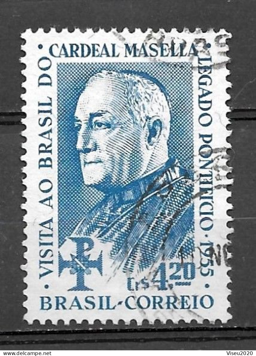 Brasil Brazil 1955 C 367 - Visita Do Cardeal Legado Bento Aloisi Masella - Oblitérés
