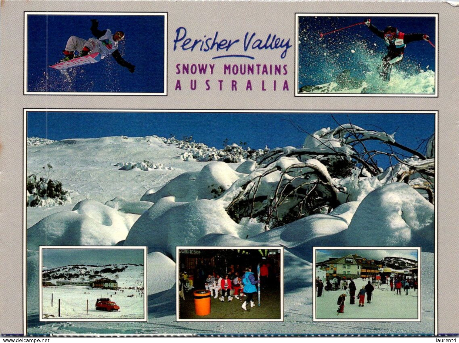 17-5-2024 (5 Z 21) Australia - NSW - (posted With Rose "halh" Stamp) Perisher Blue - Other & Unclassified