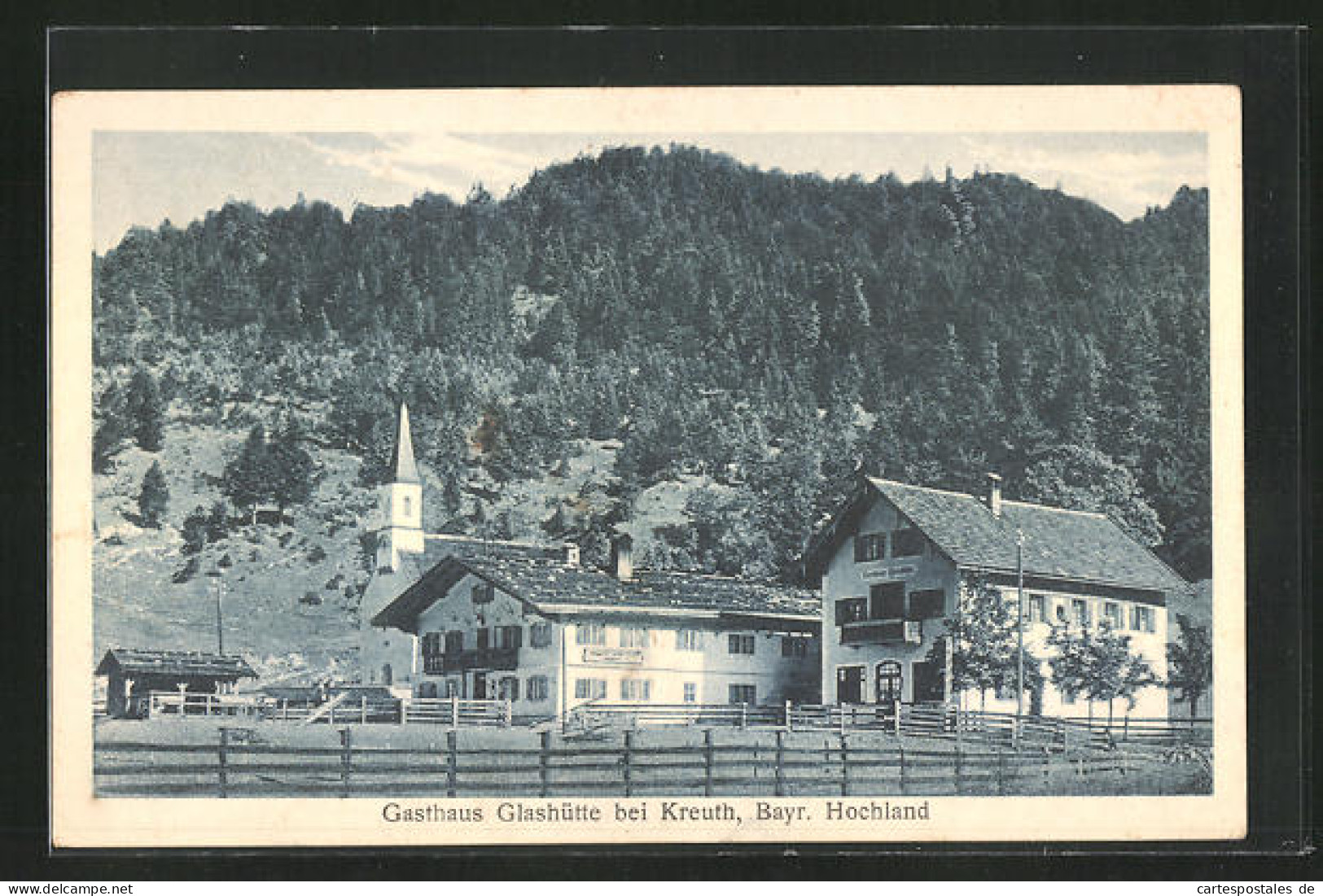 AK Glashütte / Kreuth, Gasthaus An Der Kirche  - Other & Unclassified
