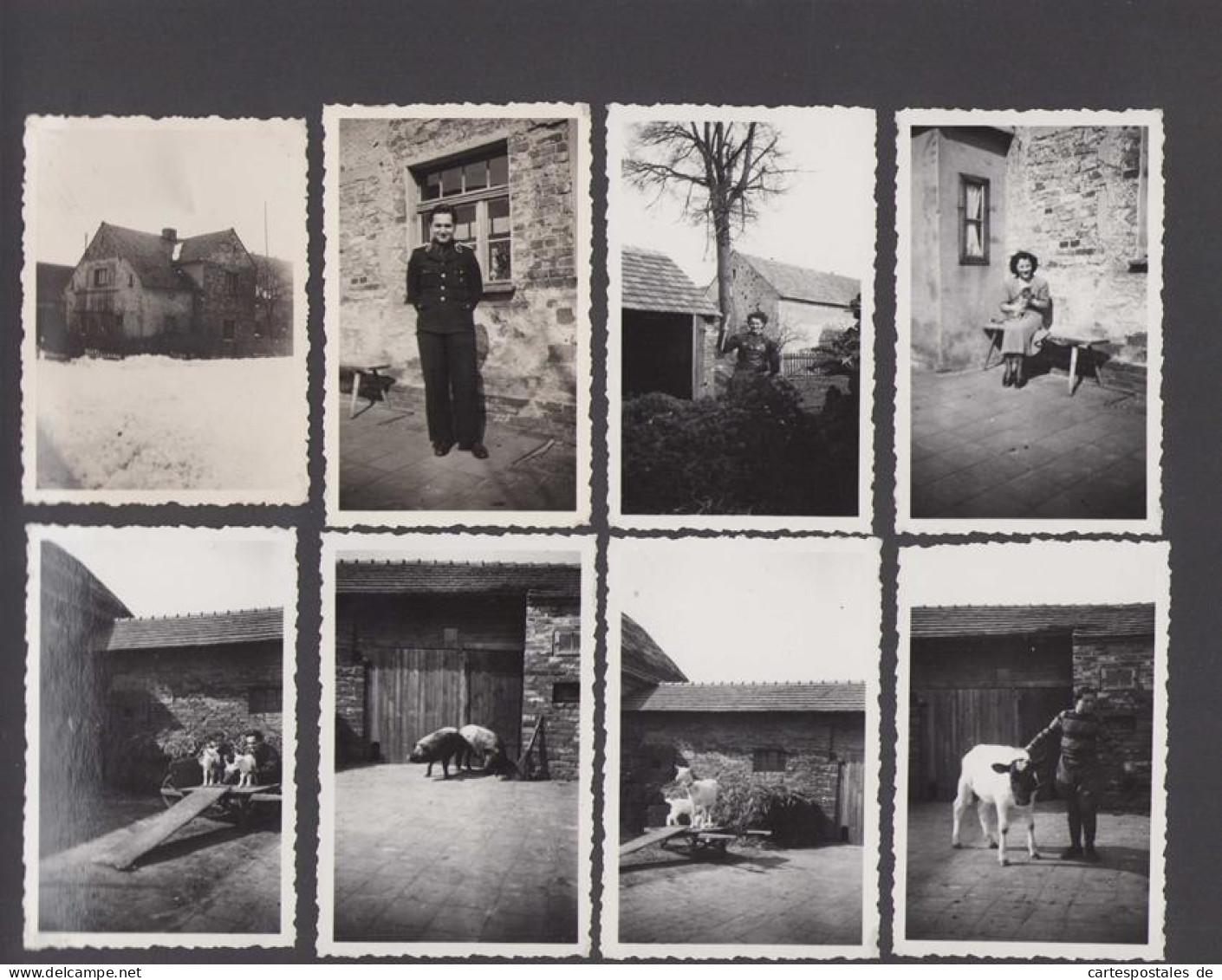 Fotoalbum KVP - NVA / DDR Alltag, Ansicht Leipzig, 1940-1974 