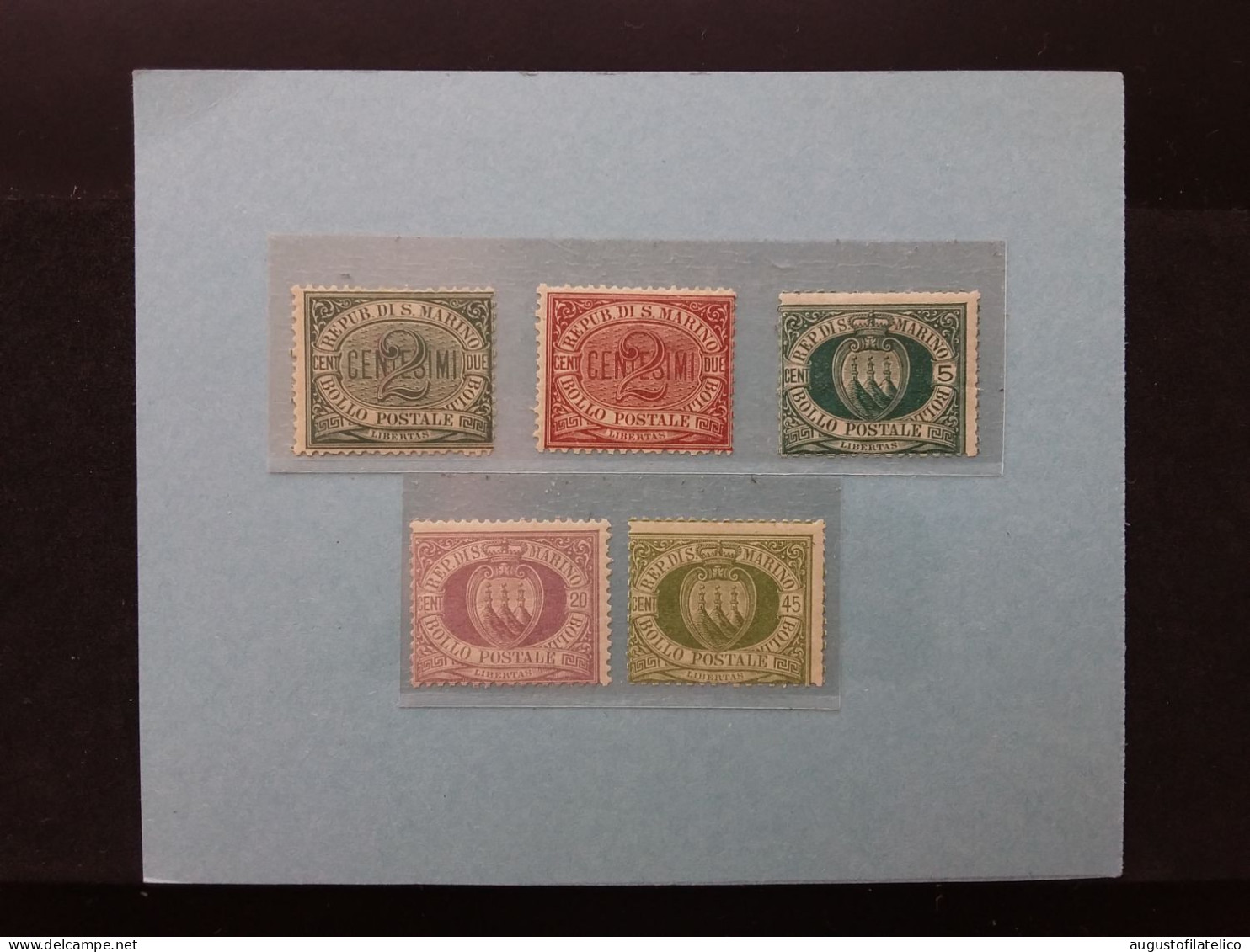 SAN MARINO 1877/92 - C. 45 Nuovo ** - Altri Nuovi * + Spese Postali - Unused Stamps