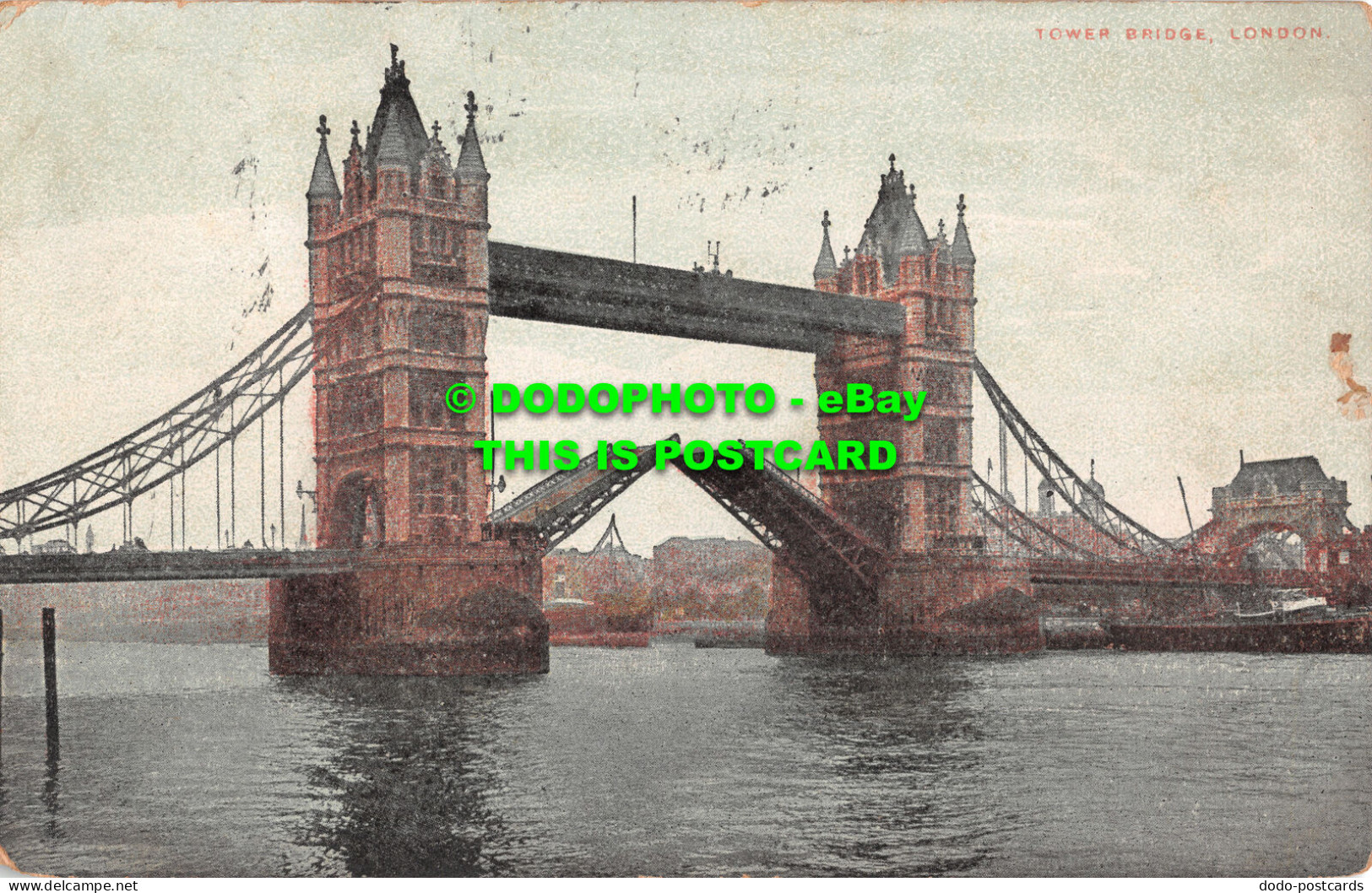 R500339 London. Tower Bridge. 1908 - Sonstige & Ohne Zuordnung