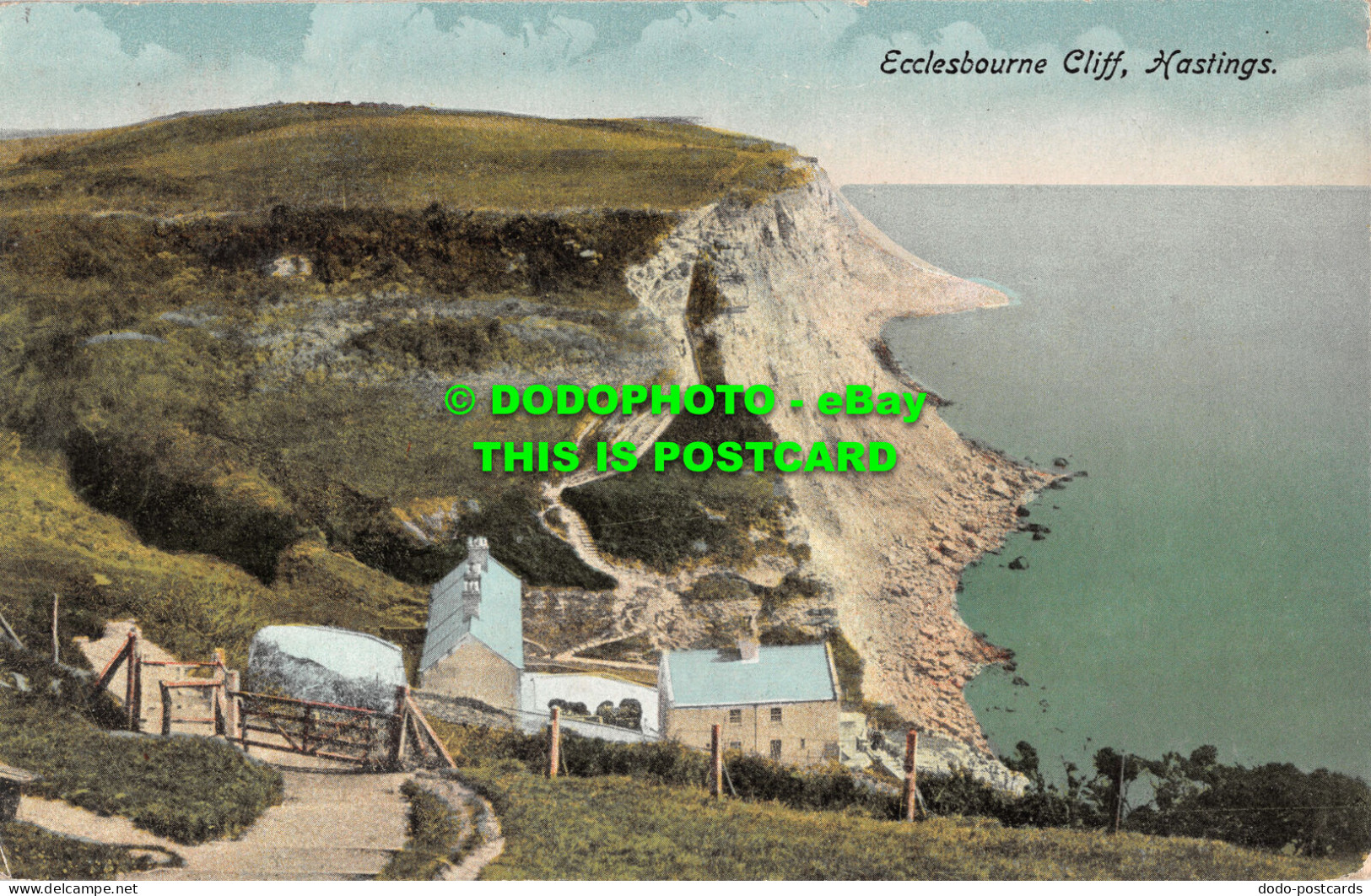 R500230 Hastings. Ecclesbourne Cliff. 1924 - Mundo