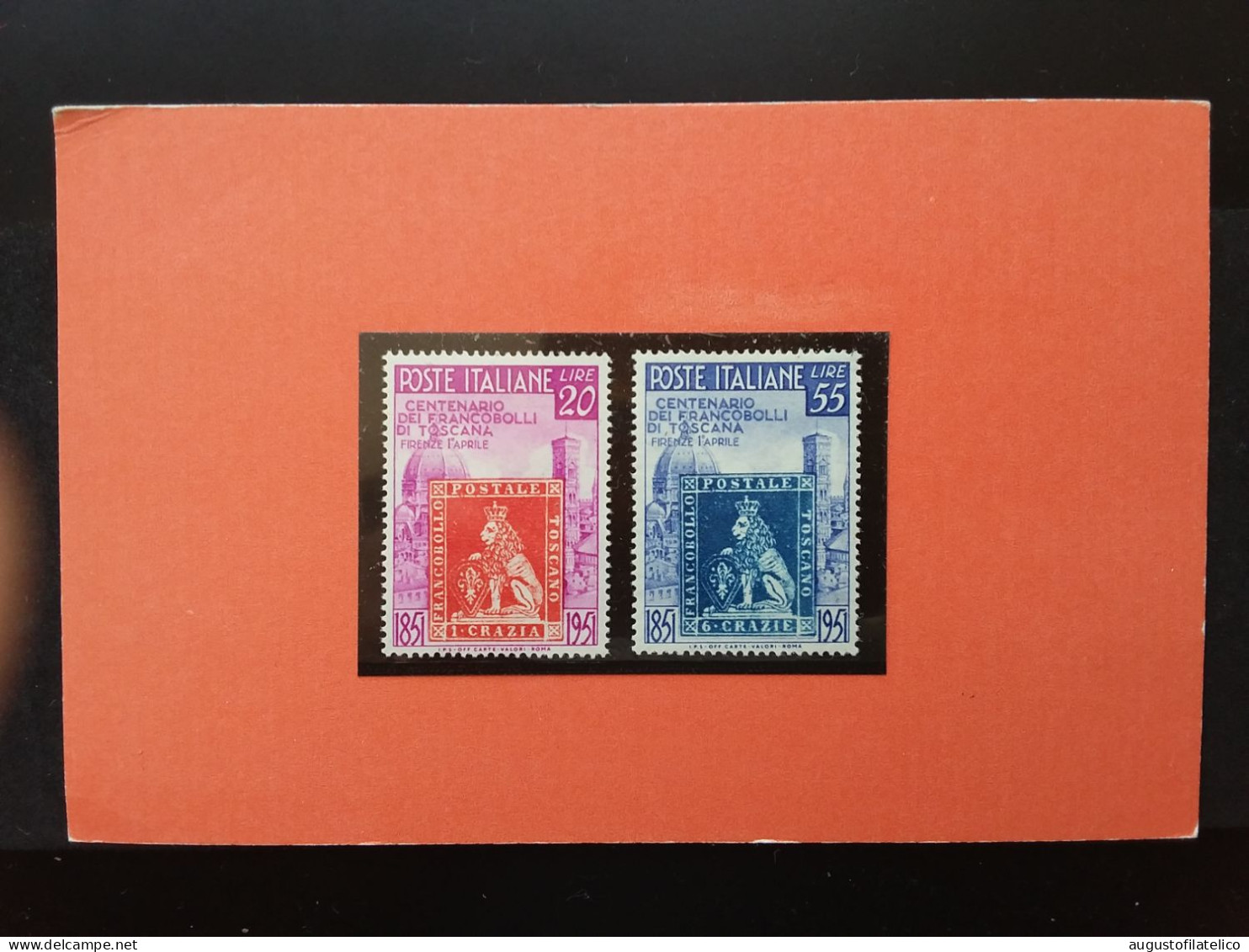 REPUBBLICA - Toscana - Nn. 653/54 Nuovi ** + Spese Postali - 1946-60: Mint/hinged