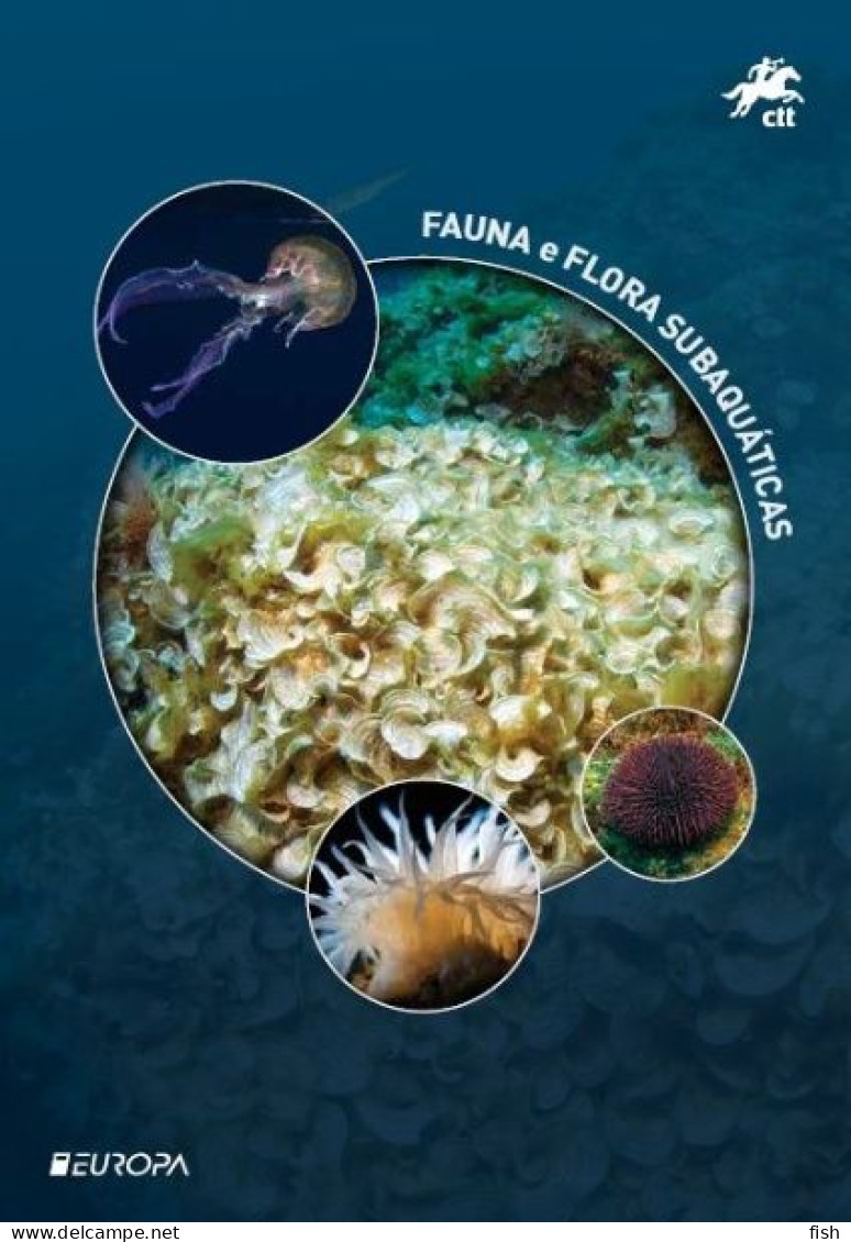 Portugal & PGSB Europa CEPT, Underwater Fauna And Flora 2024 (687688) - Sammlungen