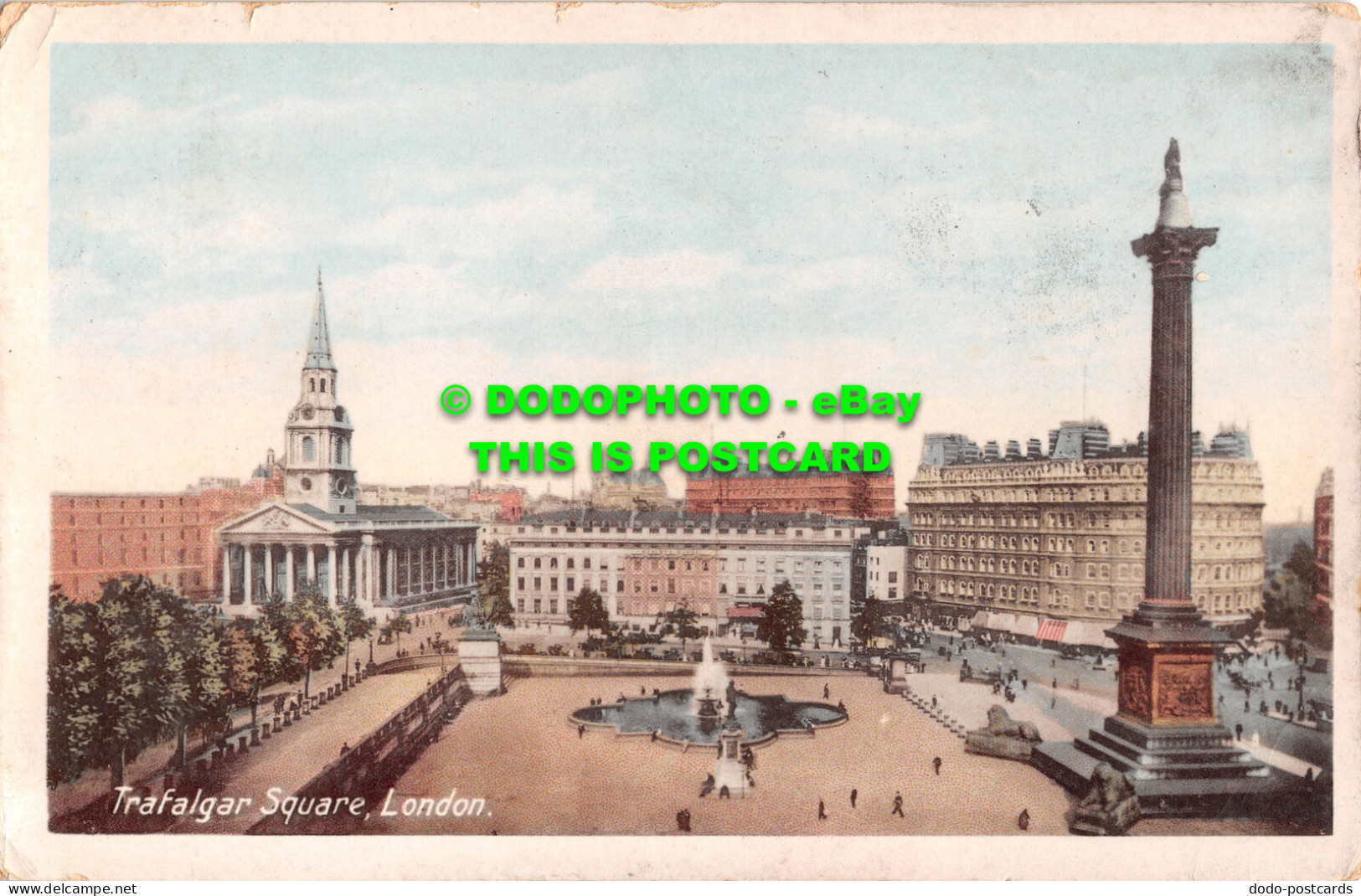 R500423 London. Trafalgar Square. 1913 - Other & Unclassified
