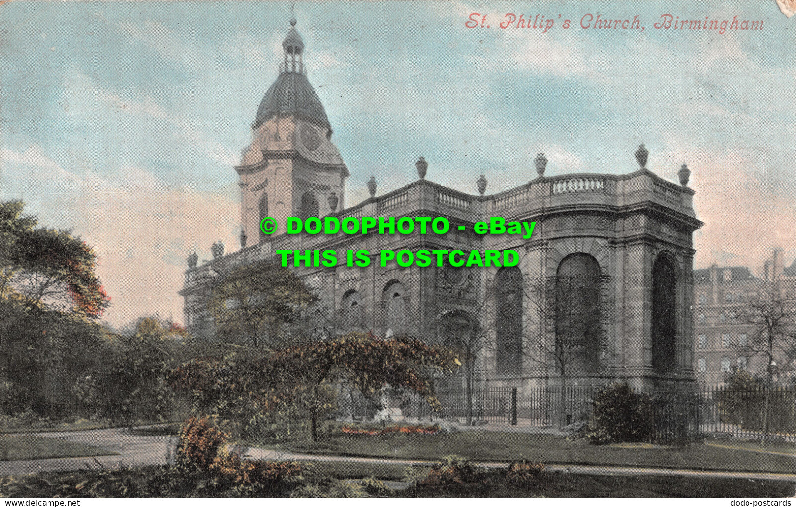 R500458 Birmingham. St. Philip Church. Valentines Series. 1905 - Monde