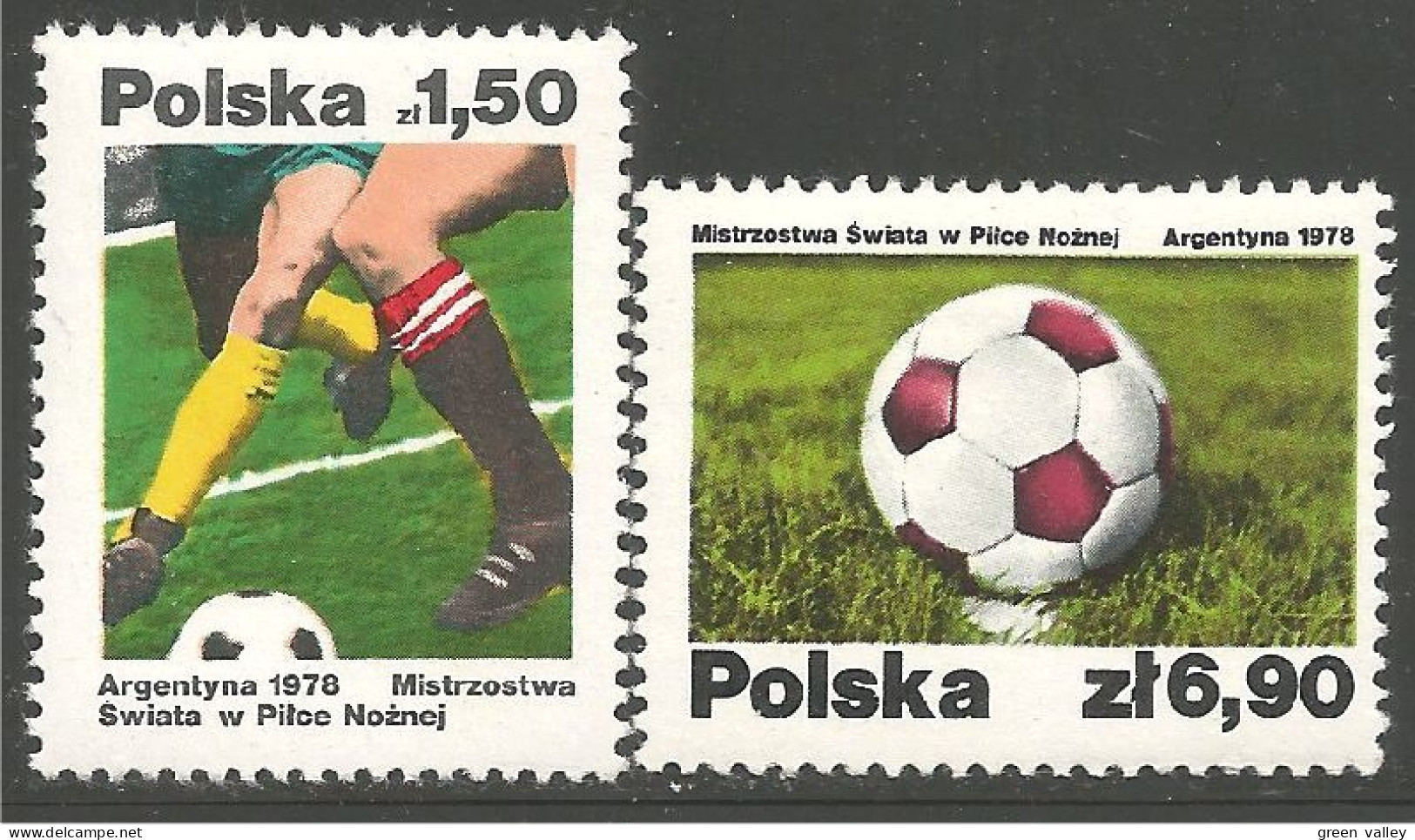 FB-31 Polska Argentina 1978 Football Soccer MNH ** Neuf SC - 1978 – Argentina