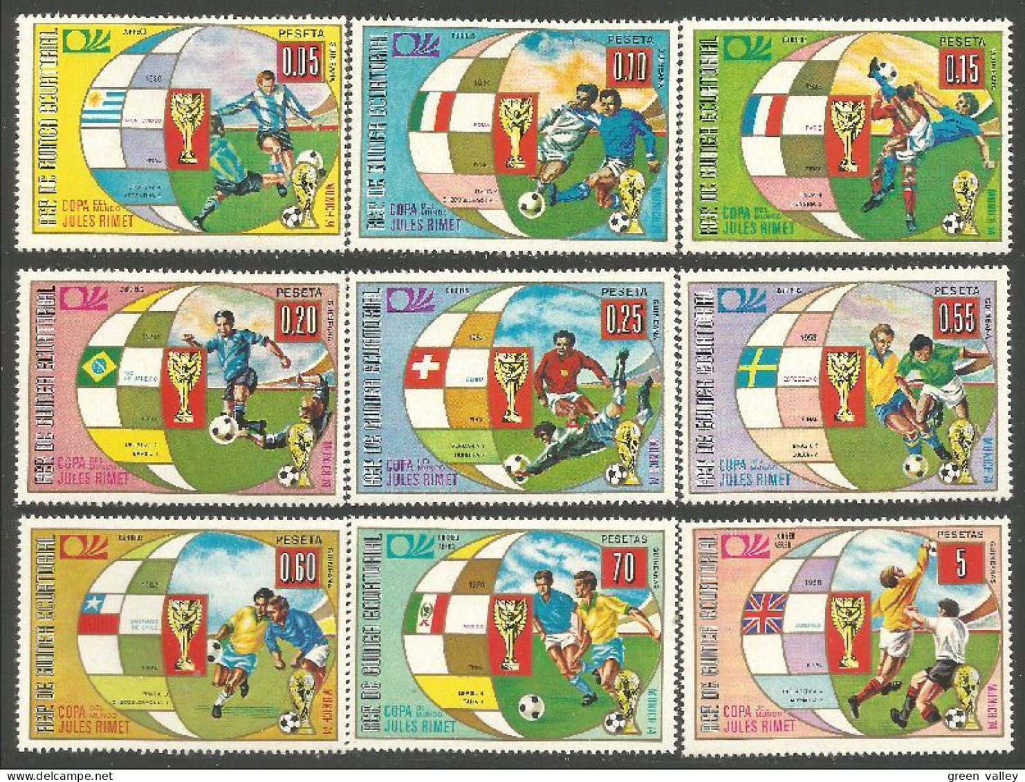 FB-27d Guinée Equatoriale Munich 1974 Football Soccer MNH ** Neuf SC - Andere & Zonder Classificatie