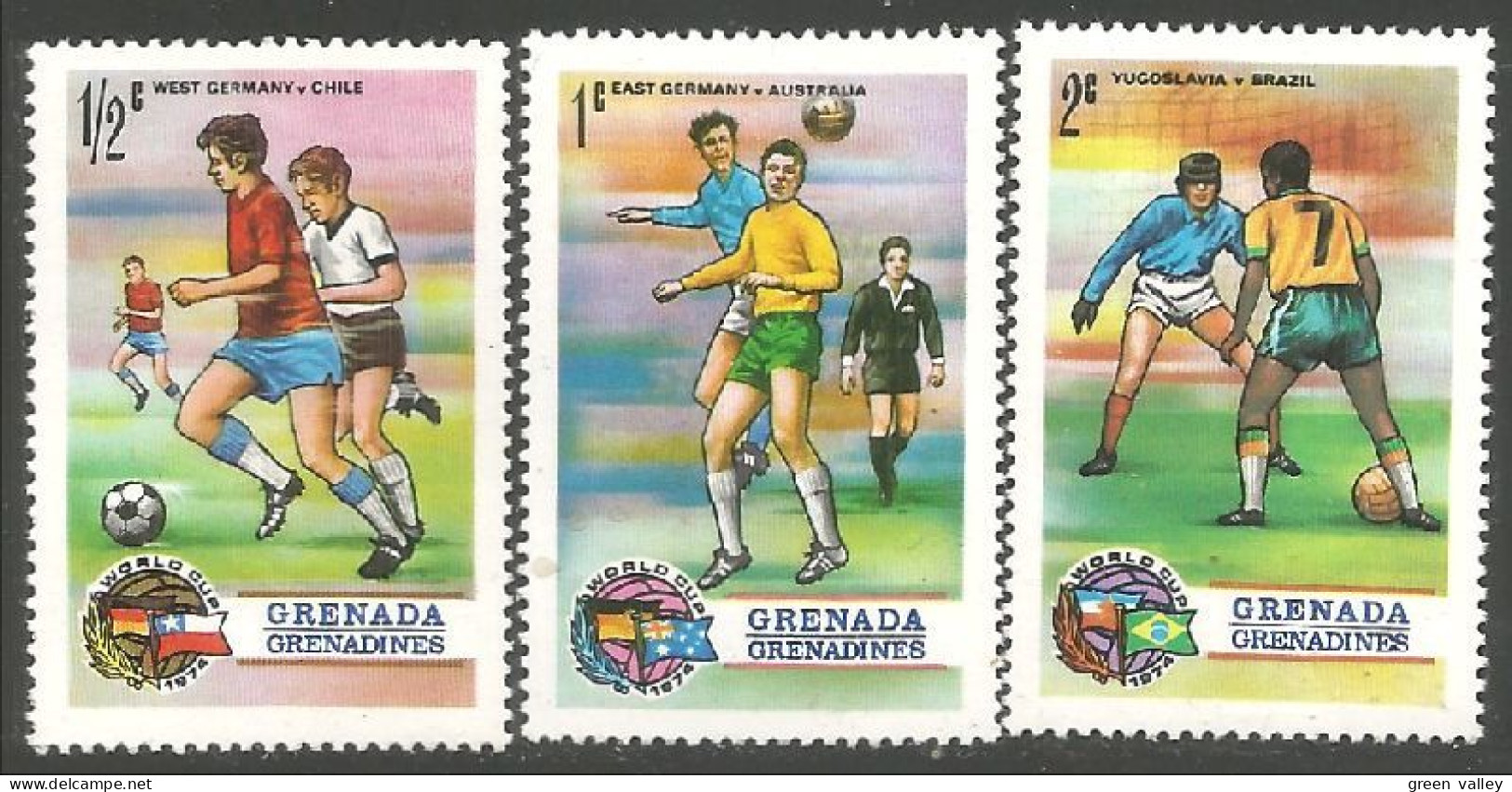 FB-25 Grenada Munich 1974 Football Soccer MNH ** Neuf SC - 1974 – Alemania Occidental