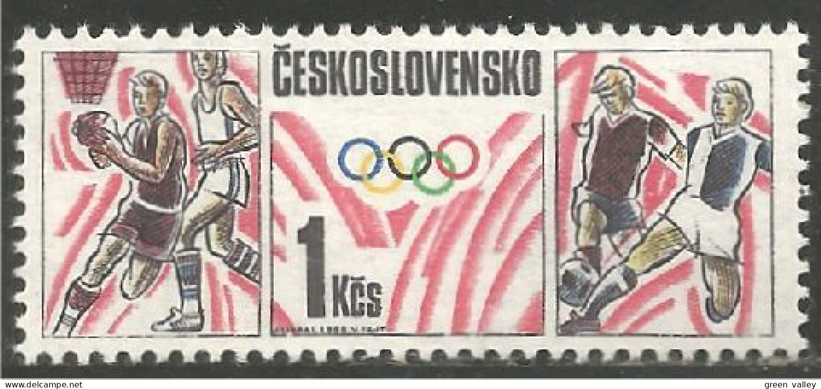 FB-4 Tchécoslovaquie Olympiques Football Soccer MNH ** Neuf SC - Other & Unclassified