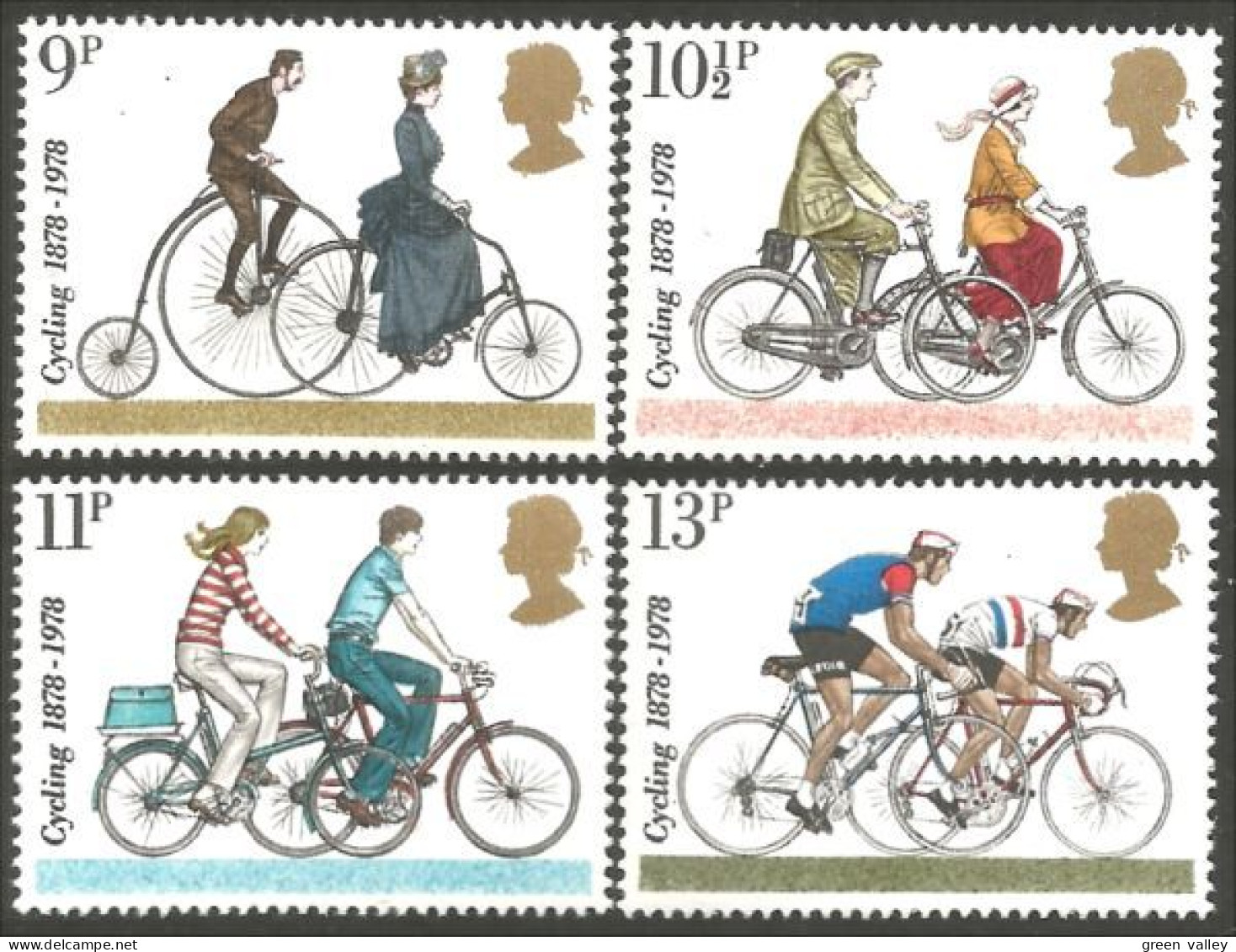 SPCY-16a Great Britain 1978 Bicyclette Bicycle Cyclisme Fahrraden Wielersport Ciclismo MNH ** Neuf SC - Cyclisme