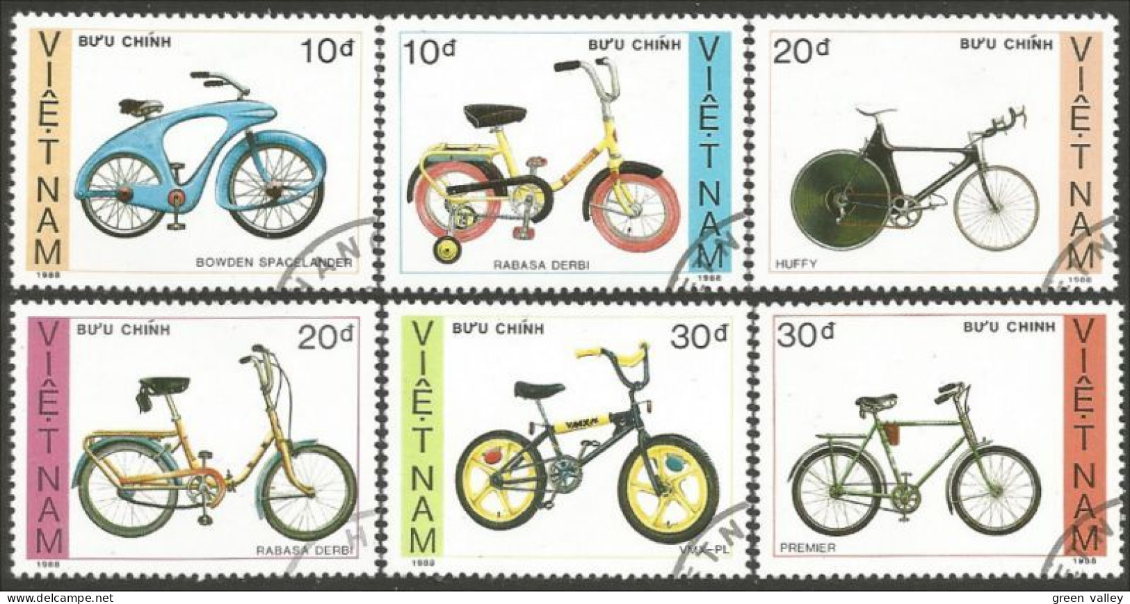 SPCY-21 Vietnam 1988 Bicyclette Bicycle Fahrrad Bicicletta Fiets - Cycling