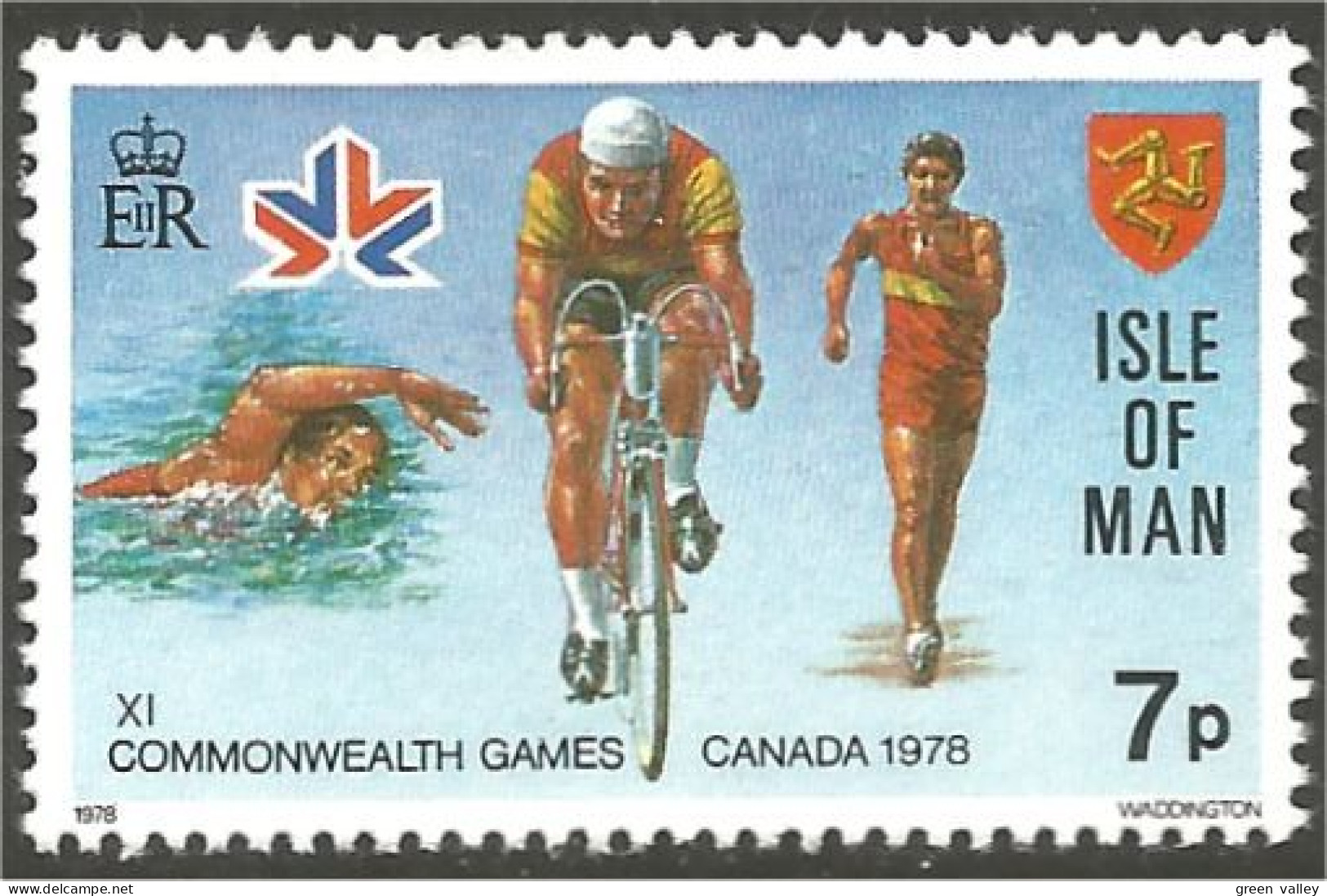 SPCY-11 Isle Man 1978 Bicyclette Bicycle Cyclisme Fahrraden Wielersport Ciclismo MNH ** Neuf SC - Ciclismo
