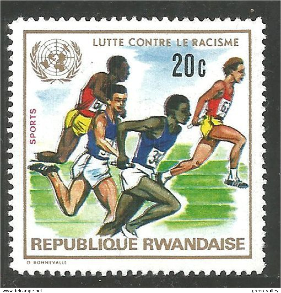 SPAT-28 Rwanda Athletisme Running Course Coureur Relais Relay Race MH * Neuf CH - Athlétisme