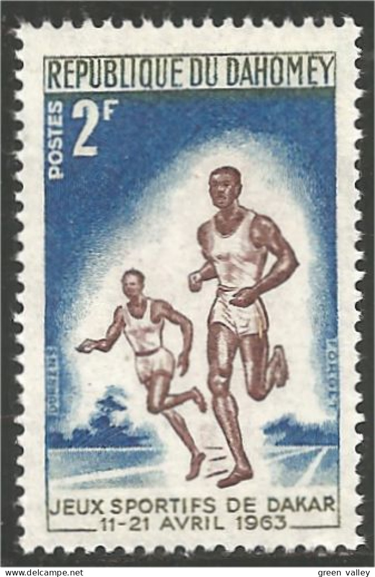 SPAT-7 Dahomey Athletisme Running Course Coureur Dakar MNH ** Neuf SC - Leichtathletik