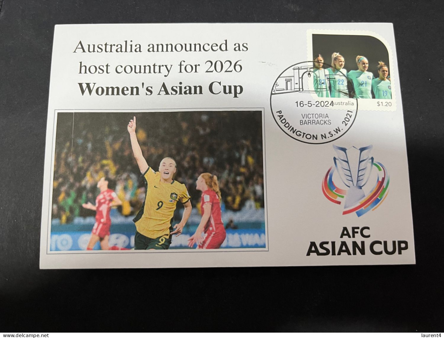 17-5-2024 (5 Z 23) Australia Is Awarded The 2026 Women's Asian Footbal Cup To Be Host Country - Sonstige & Ohne Zuordnung
