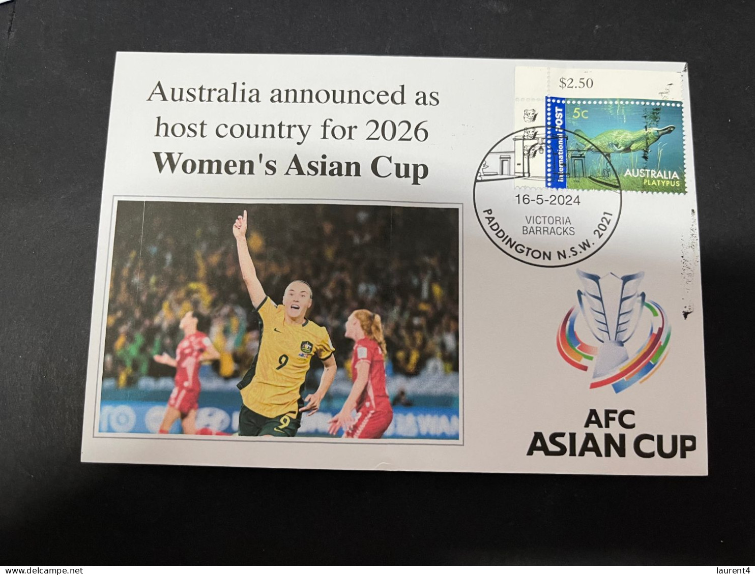 17-5-2024 (5 Z 23) Australia Is Awarded The 2026 Women's Asian Footbal Cup To Be Host Country - Otros & Sin Clasificación