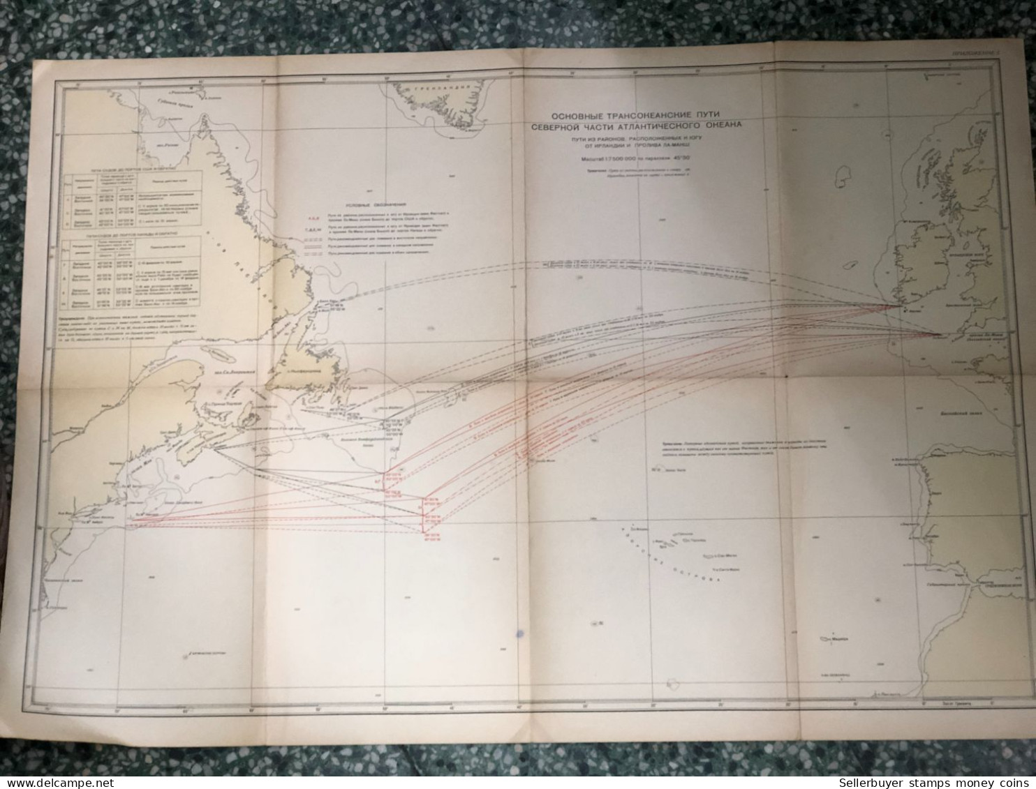 World Maps Old-rusia Lien Bang Nga Before 1975-1 Pcs Hai - Carte Topografiche