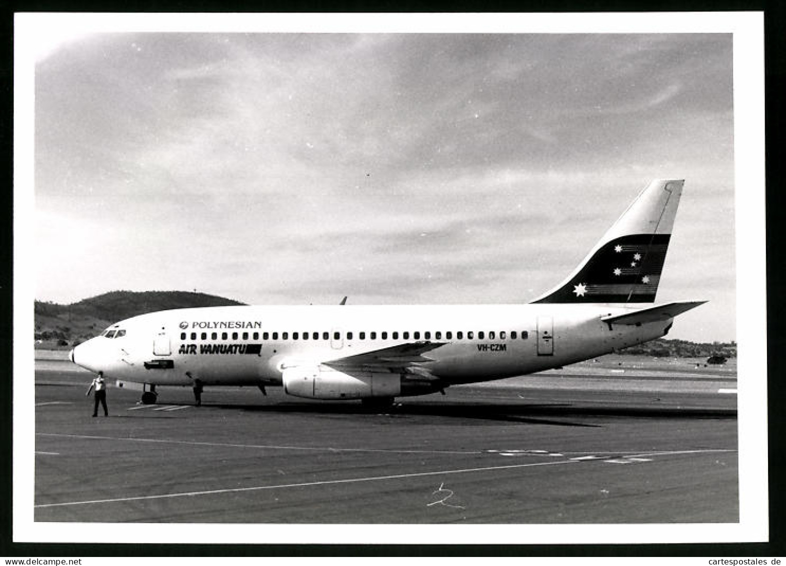 Fotografie Flugzeug Boeing 737, Passagierflugzeug Der Air Vanuatu, Kennung PH-CZM  - Aviation