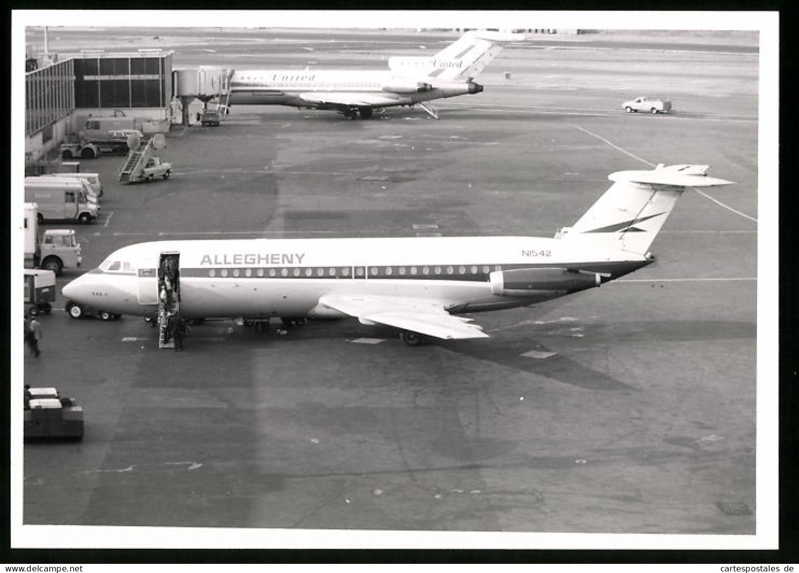 Fotografie Flugzeug BAC 1-11, Passagierflugzeug Der Allegheny, Kennung N1542  - Aviation