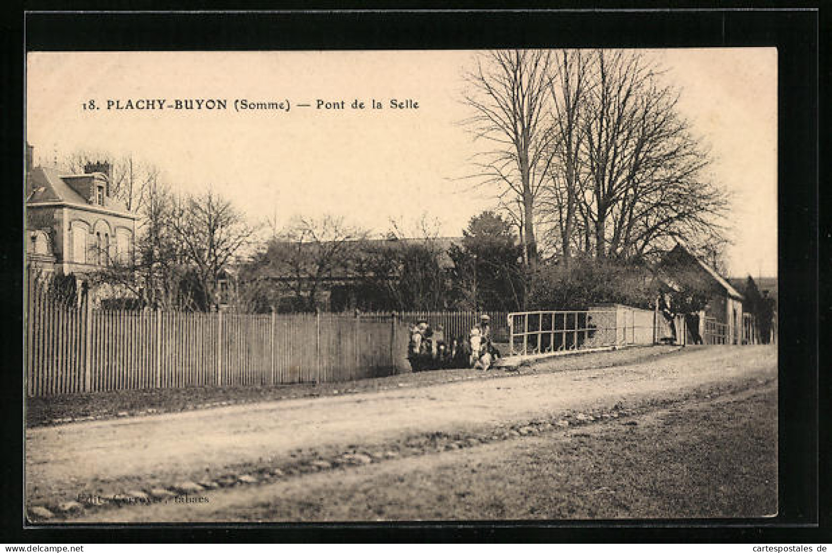 CPA Plachy-Buyon, Pont De La Selle  - Otros & Sin Clasificación