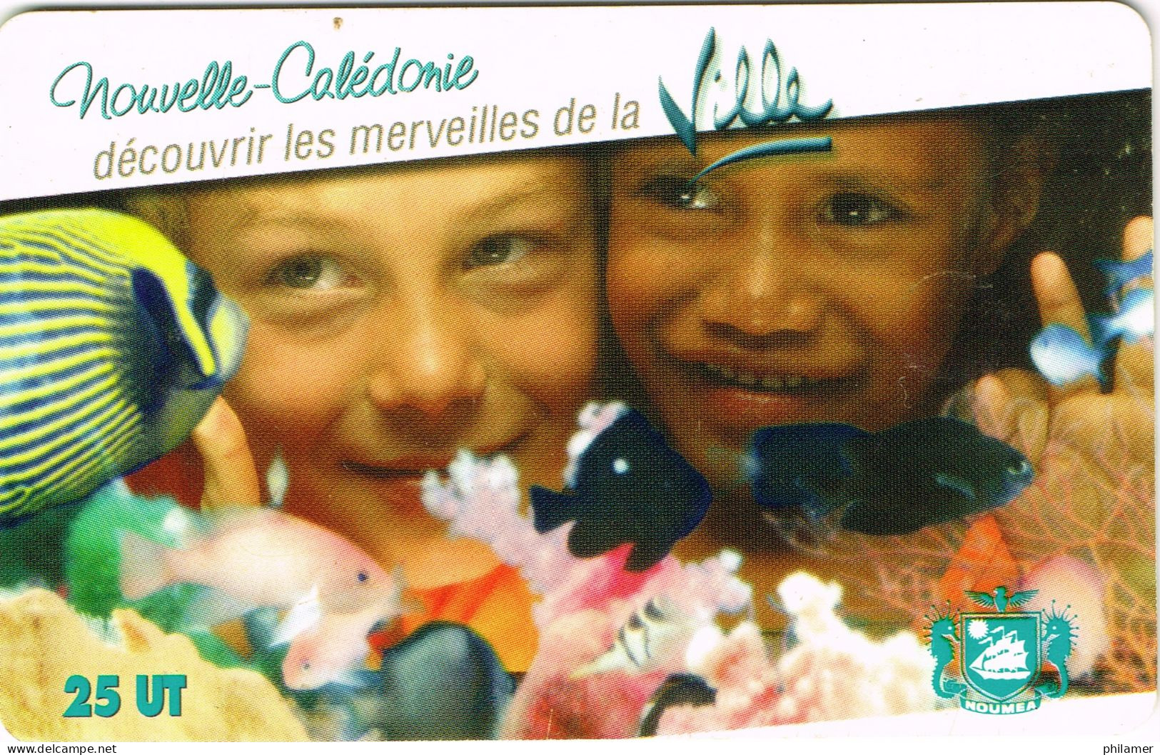 NOUVELLE CALEDONIE New Caledonia TELECARTE Phonecard NC119 Noumea Aquarium Enfant Poisson Ut B - Nouvelle-Calédonie