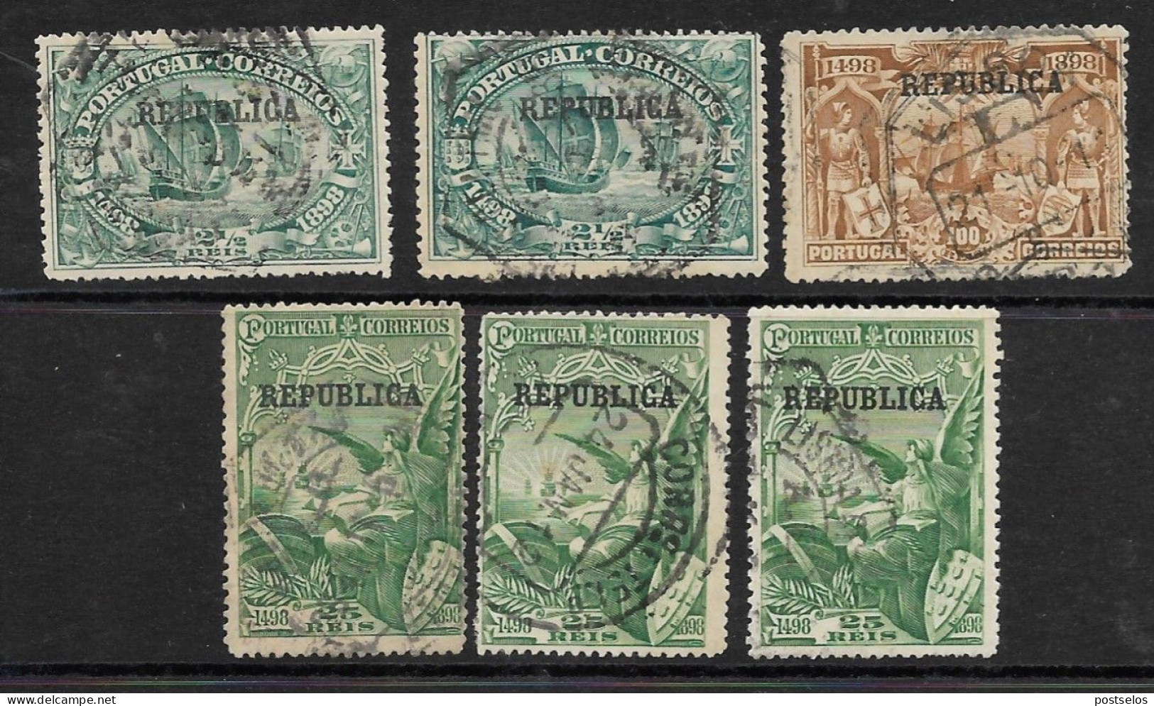 Caminho Marítimo India - Used Stamps