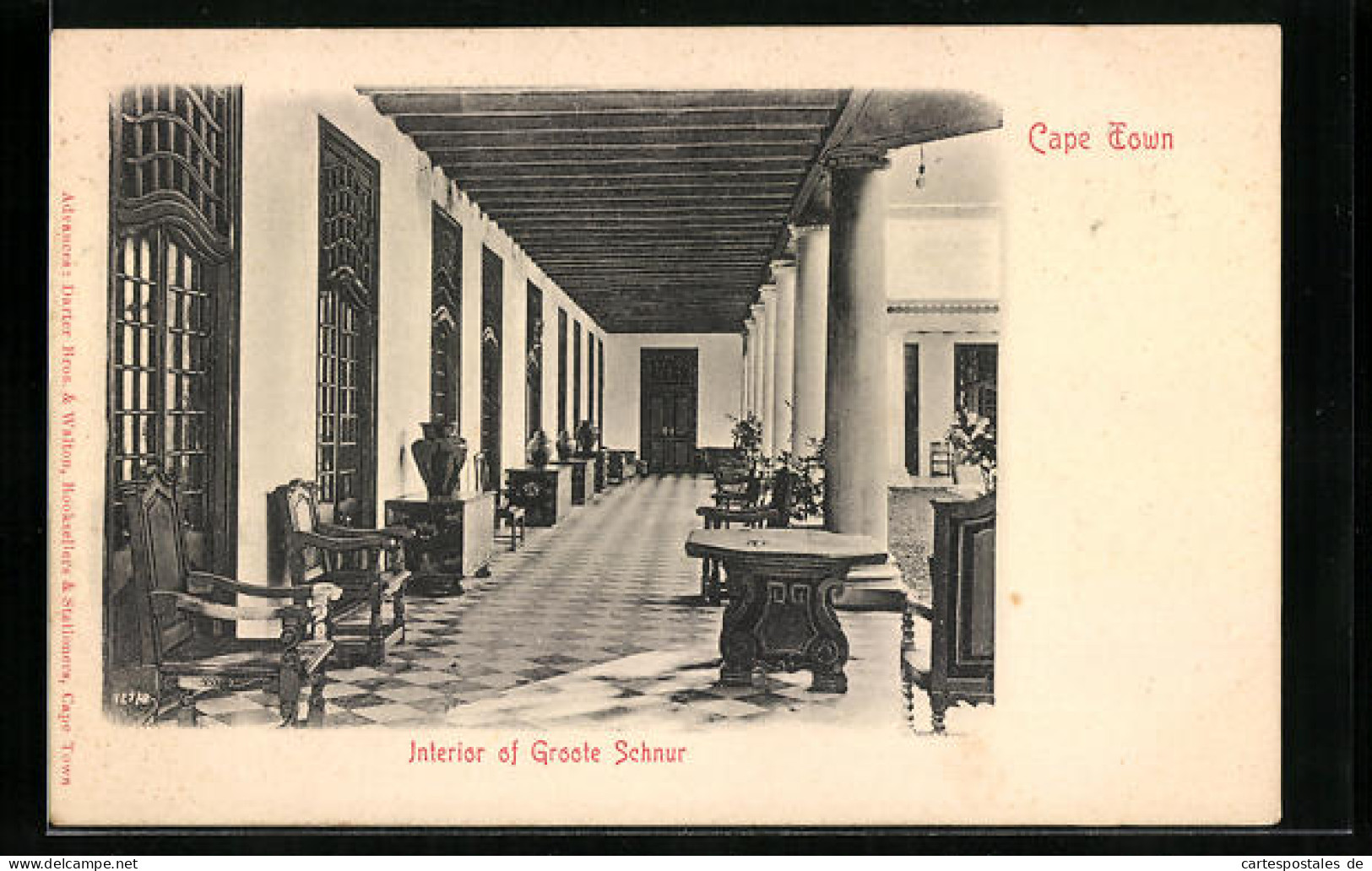CPA Cape Town, Interior Of Groote Schnur  - South Africa