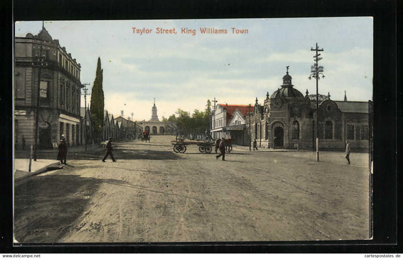 CPA King Williams Town, Taylor Street  - Afrique Du Sud