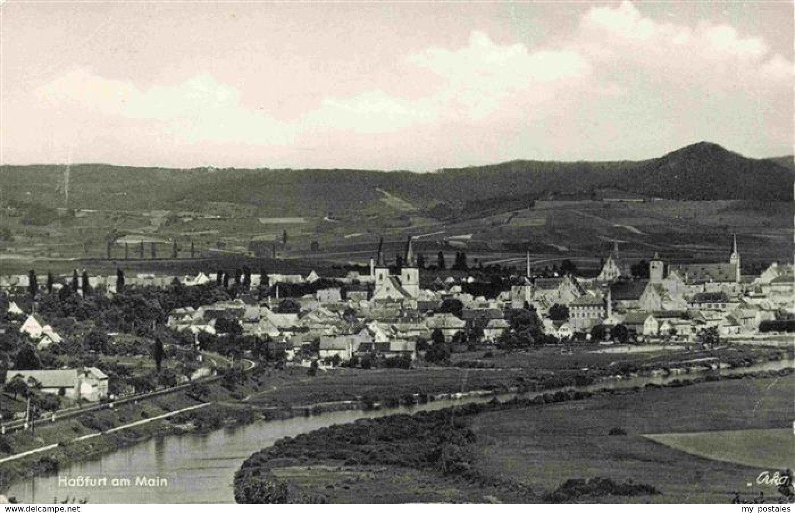 73976510 Hassfurt_Main_Bayern Panorama - Hassfurt