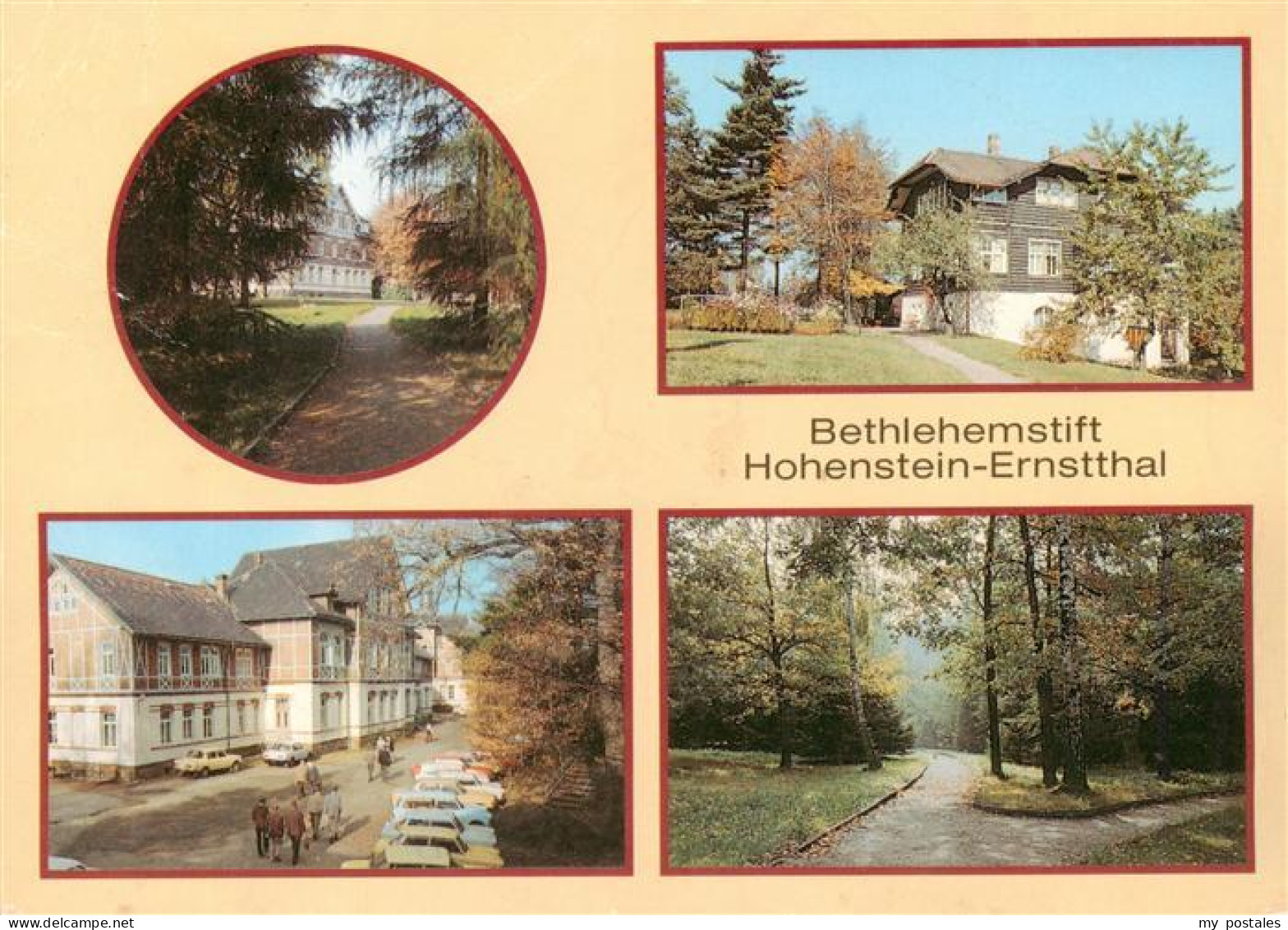73946768 Hohenstein-Ernstthal Bethlehemstift Waldhaus Blockhaus Altersheim Park - Hohenstein-Ernstthal