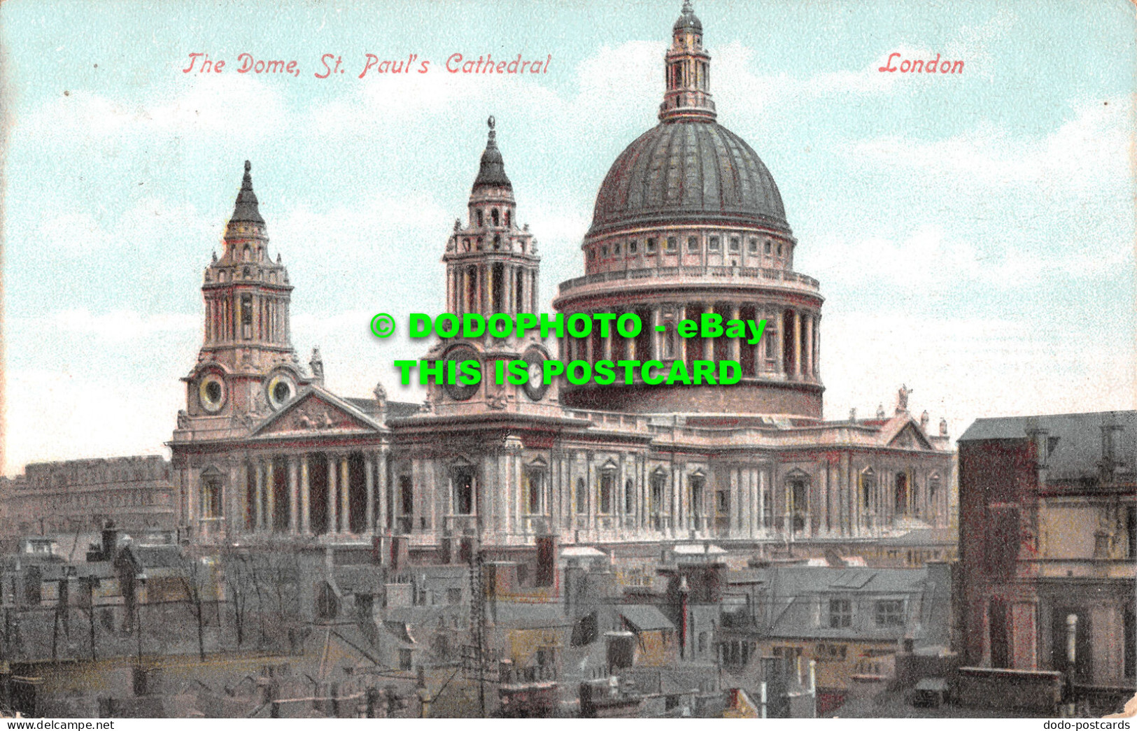 R500793 London. The Dome. St. Paul Cathedral. Empire Series. No. 892 - Sonstige & Ohne Zuordnung