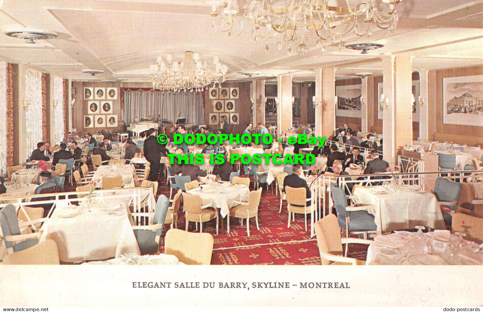 R500884 Montreal. Elegant Salle Du Barry. Skyline - Monde