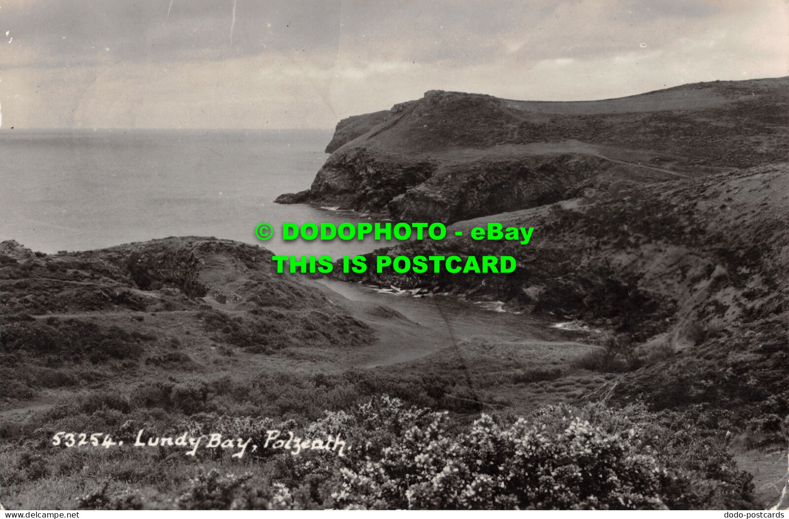 R500999 Polzeath. Lundy Bay. E. A. Sweetman. Domino Series. RP - Monde