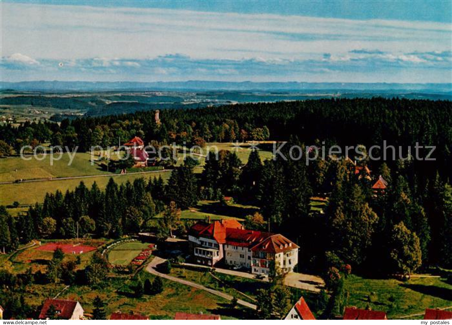 73866261 Freudenstadt Sanatorium Hohenfreudenstadt Fliegeraufnahme Freudenstadt - Freudenstadt