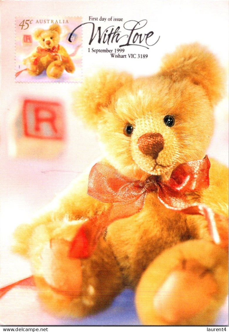 17-5-2024 (5 Z 25) Australia - Teddy Bear Maxicard (Ours En Peluche) - Maximum Cards