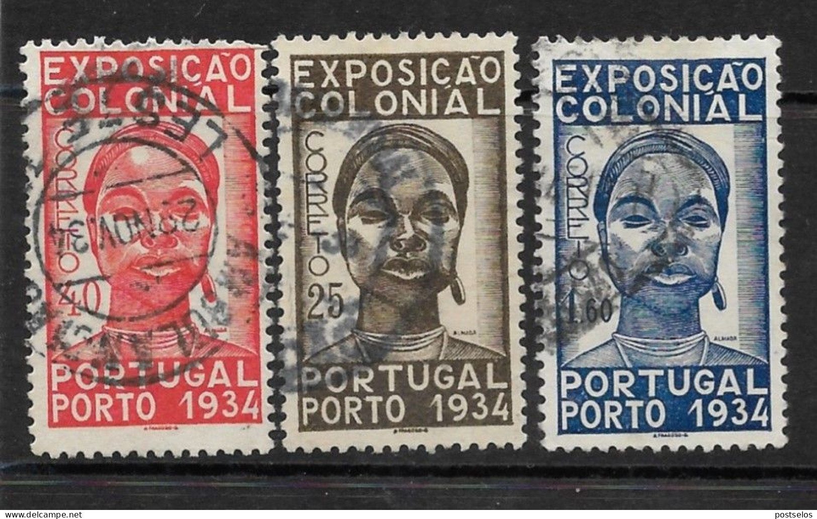 Exposição Colonial Portuguesa 1934 - Used Stamps