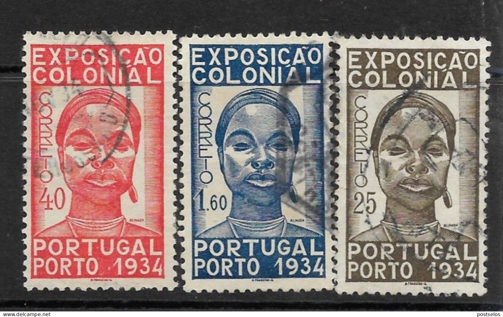 Exposição Colonial Portuguesa 1934 - Used Stamps