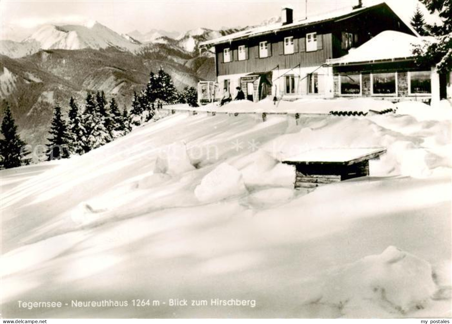 73832203 Tegernsee Neureuthhaus Blick Zum Hirschberg Tegernsee - Tegernsee