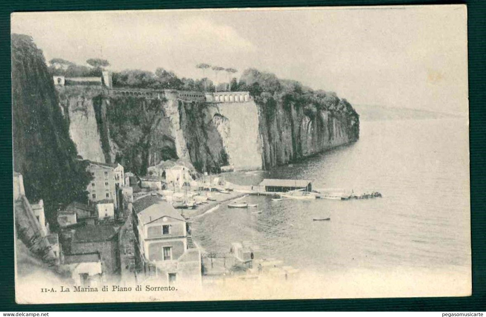 BH008 - LA MARINA DI PIANO DI SORRENTO - NAPOLI - 1908 - ANTONINO MARESCA ED - Otros & Sin Clasificación