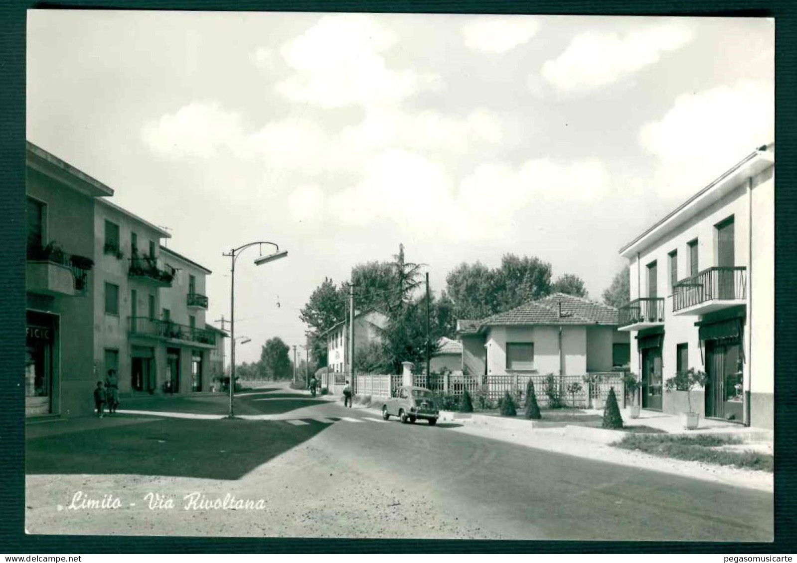 BH016 - LIMITO - VIA RIVOLTANA - FRAZIONE DI PIOLTELLO MILANO - ANIMATA AUTO CAR - Autres & Non Classés