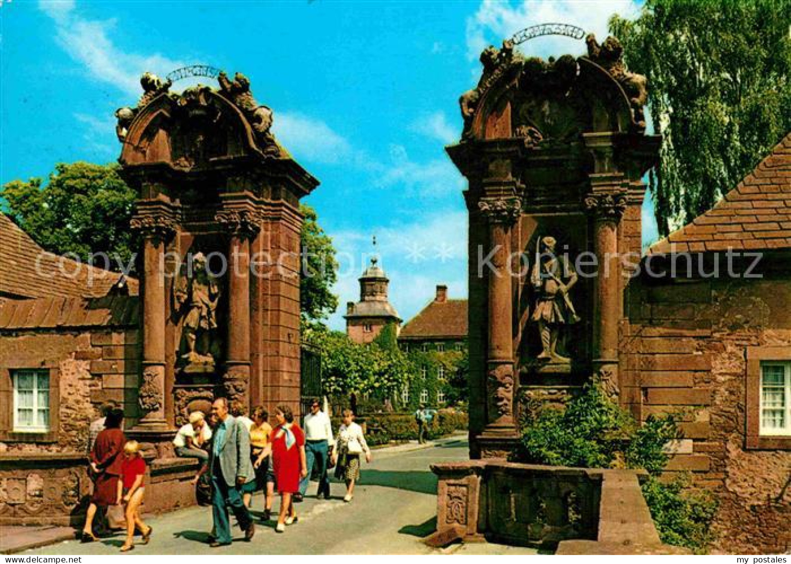 72664496 Hoexter Weser Schloss Corvey Eingang Hoexter - Hoexter