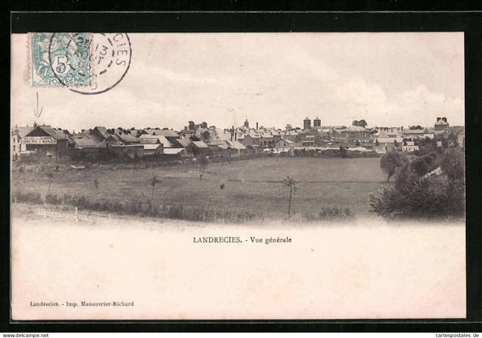 CPA Landrecies, Vue Generale  - Landrecies