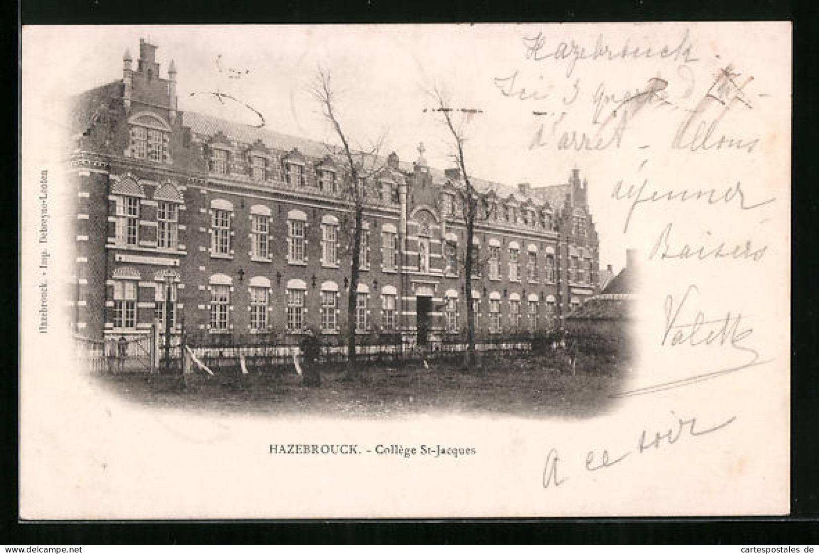 CPA Hazebrouck, College St-Jacques  - Hazebrouck