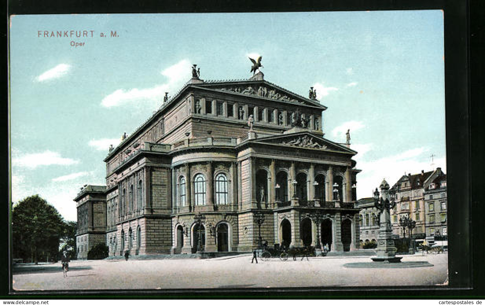 AK Frankfurt / Main, Opernhaus  - Frankfurt A. Main